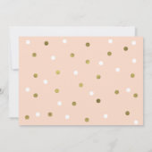 Einladung zum Baby-Duschbad nach Geschlecht (Rückseite)