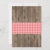 Einladung zum Baby-Duschbetrieb (Rückseite)