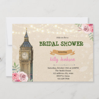 Einladung zum Bachelorett in London