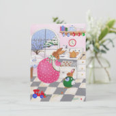 Einladung zum Backen von Cookies (Stehend Vorderseite)