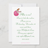 Einladung zum Backen von Cookies (Rückseite)