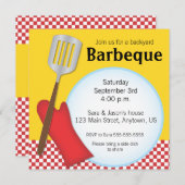 Einladung zum Backyard Barbeque (Vorne/Hinten)