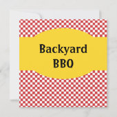 Einladung zum Backyard Barbeque (Rückseite)