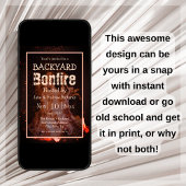 Einladung zum Backyard Bonfire