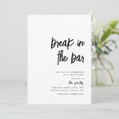 Einladung zum Bar Housewarming (Stehend Vorderseite)