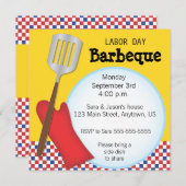 Einladung zum Barbecue am Arbeitstag (Vorne/Hinten)