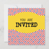 Einladung zum Barbecue am Arbeitstag (Rückseite)