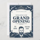 Einladung zum Barber Shop (Vorderseite)