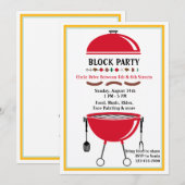 Einladung zum BBQ (Vorne/Hinten)
