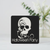 Einladung zum Beängstigenden Halloween-Party des w (Stehend Vorderseite)