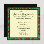 Einladung zum benutzerdefinierten Vater (Blätter D (Vorne/Hinten)