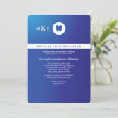 Einladung zum Beruflichen Abschluss (Stehend Vorderseite)