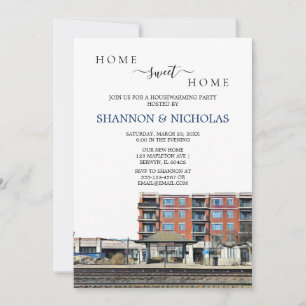 Einladung zum Berwyn Train Depot Housewarming