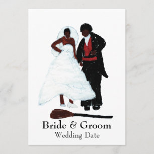 Einladung zum Besen-Überspringen