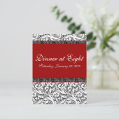 Einladung zum besonderen Anlass / Hochzeitstag (Stehend Vorderseite)