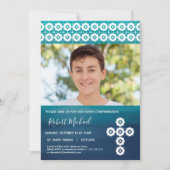 Einladung zum Bestätigungs-Foto - Kinderkarte (Vorderseite)