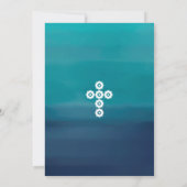 Einladung zum Bestätigungs-Foto - Kinderkarte (Rückseite)