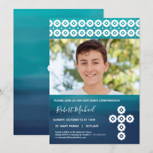 Einladung zum Bestätigungs-Foto - Kinderkarte