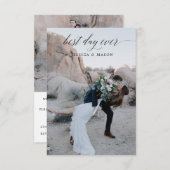 Einladung zum besten Tag je (Vorne/Hinten)