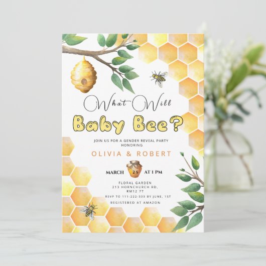 Einladung zum Bienengeschlecht (Stehend Vorderseite)