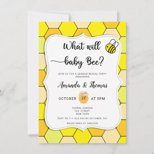 Einladung zum Bienengeschlecht (Vorderseite)