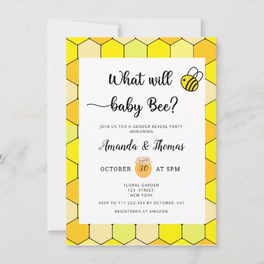 Einladung zum Bienengeschlecht (Vorderseite)