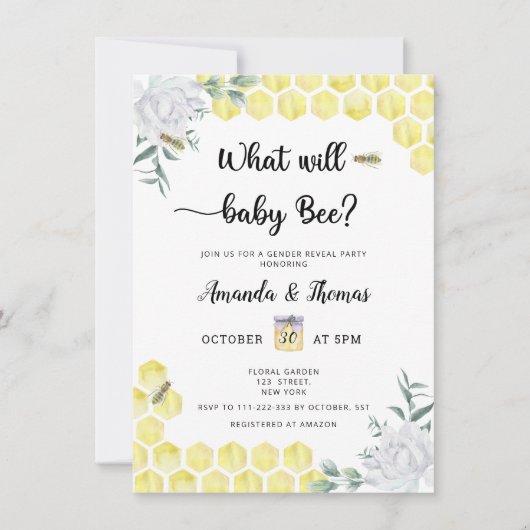 Einladung zum Bienengeschlecht (Vorderseite)