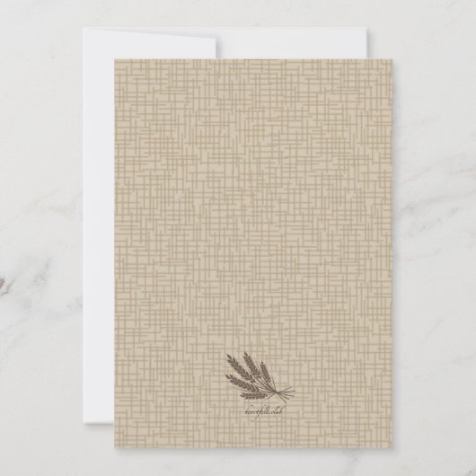 Einladung zum Bierverkostung (Rückseite)