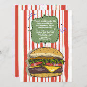 Einladung zum Big Burger (Vorne/Hinten)