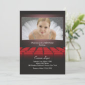 Einladung zum Big-Screen-Foto (Stehend Vorderseite)