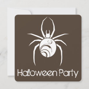 Einladung zum Big Spider Halloween-Party
