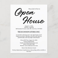 Einladung zum Black & White Business Open House