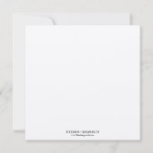 Einladung zum blauen Abschluss (Rückseite)