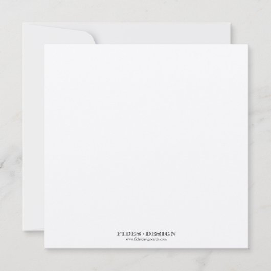 Einladung zum blauen Abschluss (Rückseite)