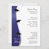 Einladung zum Blauen und Schwarzen Abschluss (Rückseite)