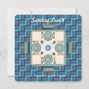 Einladung zum Blue Sunday Fellowship Lunch