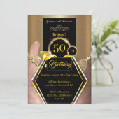 Einladung zum Blumengeburt (Stehend Vorderseite)