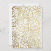 Einladung zum Blumengeburt (Rückseite)