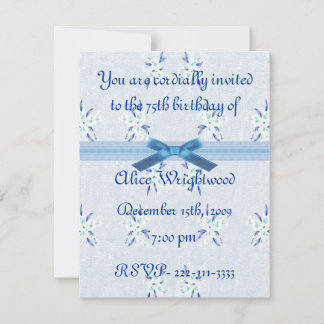 Einladung zum Blumengeburt