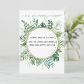 Einladung zum Blumengeburtstag (Stehend Vorderseite)