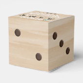 Einladung zum Board Game Birthday Geschenkschachtel (Rückseite)