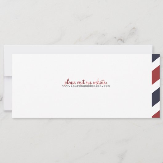 Einladung zum Boarding (Rückseite)