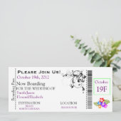 Einladung zum Boarding (Stehend Vorderseite)