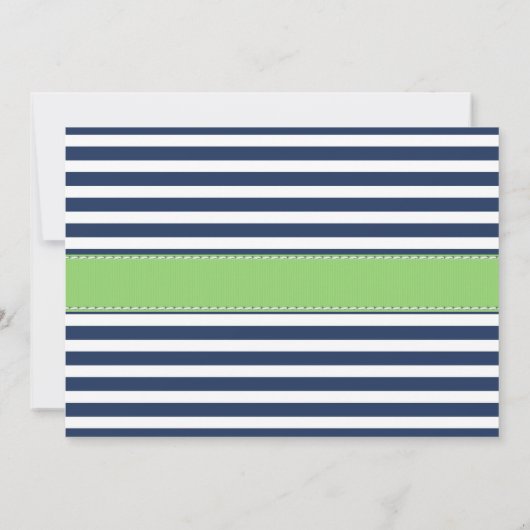 Einladung zum Brautparty oder zur Babydusche (Rückseite)