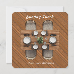 Einladung zum Brown Sunday Fellowship Lunch