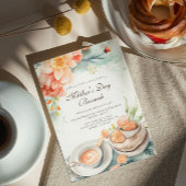 Einladung zum Brunch mit der Mutter und der Mutter