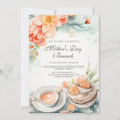 Einladung zum Brunch mit der Mutter und der Mutter (Vorderseite)