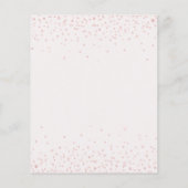 Einladung zum Brunch von Marinesoldaten und Blumen (Rückseite)