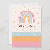 Einladung zum bunten bohischen Regenbogen (Rückseite)