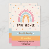 Einladung zum bunten bohischen Regenbogen (Vorne/Hinten)